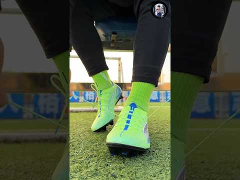 ASMR PRACTICE PUMA ULTRA 5 ULTIMATE FG CARBON 'LIGHTS OUT' PACK #football #puma #naturalmotion