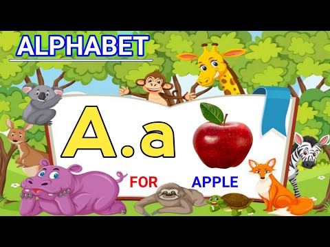 A for apple | alphabet | capital abcd | abcd capital letters | abcd abcd video | abcde