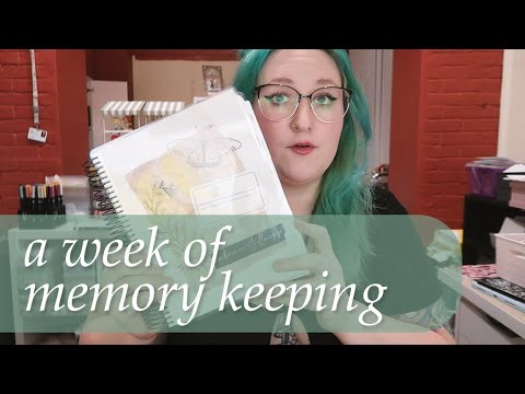 a week of memory keeping