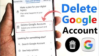 Google account delete kaise kare | How to Delete Gmail Address | Email id delete kaise kare