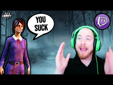 Survivor Mocks Nice TTV For NO Reason -Dead By Daylight