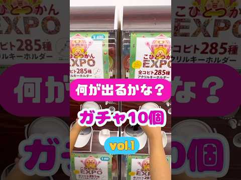 【こびとづかん ガチャガチャ①】#こびとづかんexpo