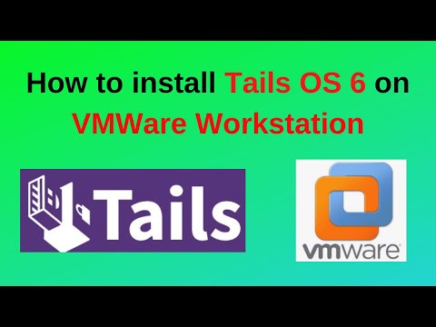 The Easiest Way to Install Tails OS 6 on VMware|The Secret to Installing Tails OS 6 on VMware | 2024