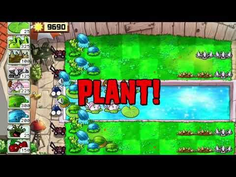 Plants vs Zombies Survival pool Full HD 1080p MEDIUM FR30