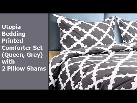 Utopia Bedding Printed Comforter Set & Features