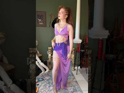 Megara inspired look! Perfect for cosplay or Halloween!