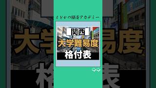 【関西】大学難易度ランキング👩🏻‍🏫✍️