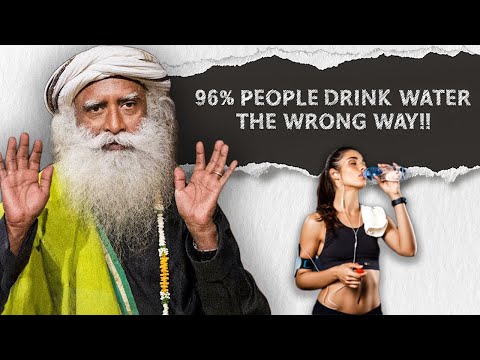 “STOP THIS” Sipping Water All Day Leads To ‘BRAIN SWELLING’!! - Sadhguru