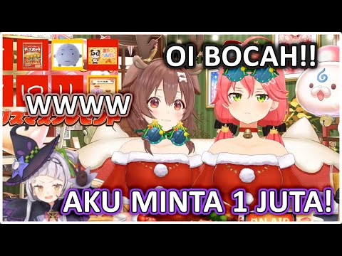 KORONE Dan MIKO Kerepotan Menghadapi Bocah Nakal SHION | (Hololive Clips)