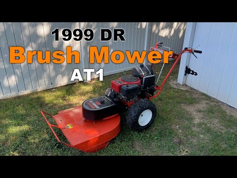 DR Brush Mower - My 6th mower in Lawncare