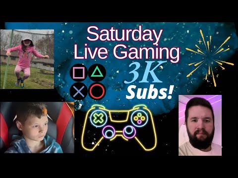 Saturday Gaming! 3K Subs! #livegaming #live #minecraft #roblox #fortnite #plantsvszombies #wwe