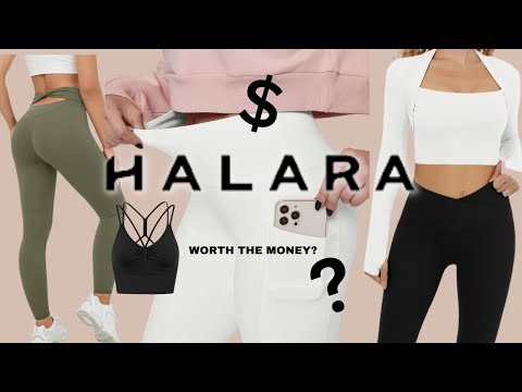 HALARA LEGGINGS REVIEW & TRY ON HAUL