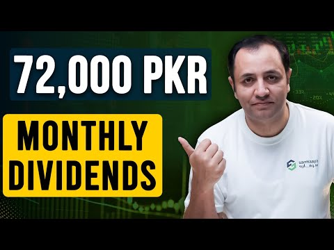 72,000 PKR Monthly Dividends #RentalIncome #ElonMusk #MonthlyDividends #SarmaayaExplain