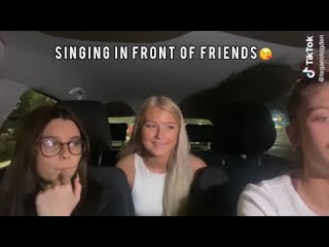 Singing in front of friends and family priceless reactions