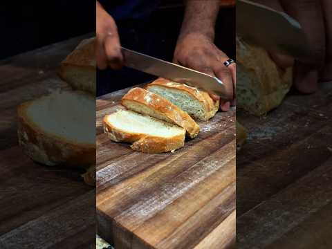 Homemade Vegan French Bread #youtubeshorts #breadrecipe #frenchbread #veganbread #baking #bakingtips