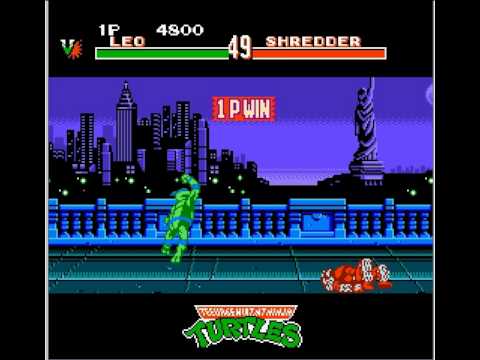 TMNT Tournament Fighters (NES)-月饼的力量