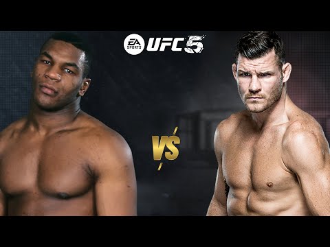 UFC 5 MIKE TYSON VS. MICHAEL BISPING FOR THE UFC HEAVYWEIGHT CHAMPIONSHIP BELT!