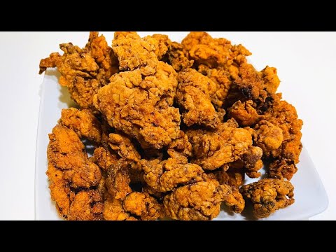 Crispy Fried Chicken Recipe | Fried Chicken Recipe | Popcorn Chicken Recipe | Crispy Chicken Recipe