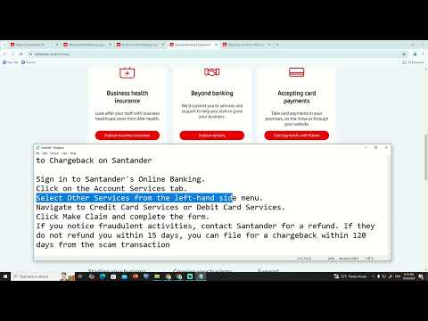 How to Chargeback on Santander