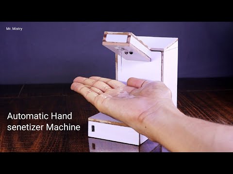 Make Automatic Hand senetizer Machine | Senetizer Dispenser