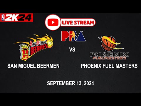 LIVE NOW! SAN MIGUEL BEERMEN vs PHOENIX FUEL MASTERS | PBA SEASON 49| September 13, 2024 |CPU vs CPU