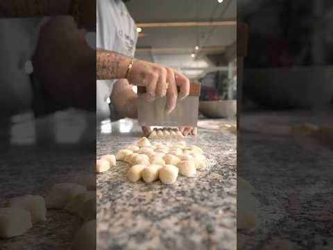 MAKING FRESH GNOCCHI! 🧑‍🍳 #PastaMaking #CookingClass