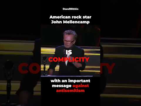 #JohnMellencamp shared an important message against #antisemitism, which still resonates today