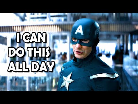 "I Can Do This All Day" - All Scenes Of Captain America 4K