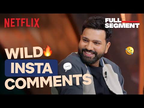 Rohit Sharma CAN'T STOP Laughing at these WILD Instagram Comments ft. Kapil Sharma 😂 | TGIKS