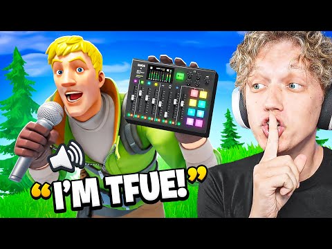 I Pretended To Be TFUE In Arena Fill... (voice changer)