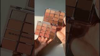 WAKEMAKE Soft Blurring Eye Palette 03 Sunset Blurring & 08 Candy Coral Blurring #koreanmakeup