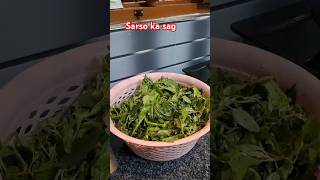 Sarso aur bthuye ka sag.||#trending  #desirecipe #cooking #viralvideo #sarsosaag #bathuasaag bathuas