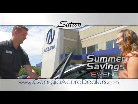 Sutton Acura Summer Savings 2017 - Third Wave Digital