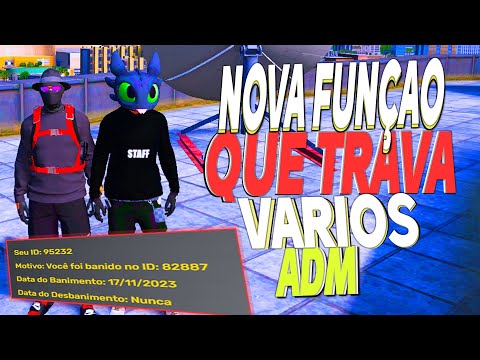 ADM TENTOU ME BANIR E NÃO CONSEGUIU USEI HACKER PRA PUNIR ELES NESSE VIDEO