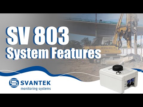 Wireless Vibration Monitoring | SV 803 | SVANTEK | System Features