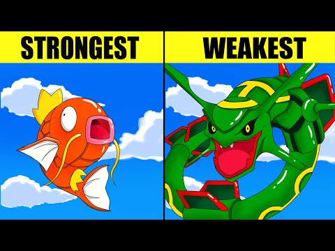 32 Most POWERFUL Pokemon EVER Ranked!