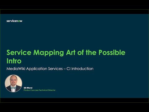 Service Mapping Art of the Possible - Intro