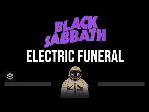 Black Sabbath • Electric Funeral (CC) (Upgraded Video) 🎤 [Karaoke] [Instrumental]