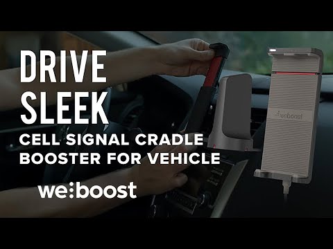 Drive Sleek - Cell Phone Signal Booster For Any Car, Truck Or SUV | weBoost