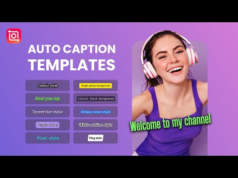 InShot Auto Caption Templates 📝💬| Impress Your Audience Easily with our Caption Presets