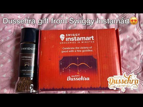 "Delicious Dussehra Delights: Swiggy Instamart's Gourmet Gift Box"  #dussehragifts