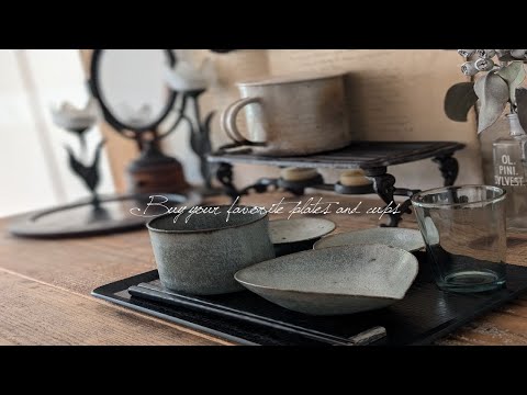 作家さんのお皿やカップの購入Purchase plates and cups by artists