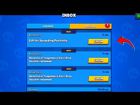 Code?? 🤩 GIFTS 🎁 in Brawl Stars