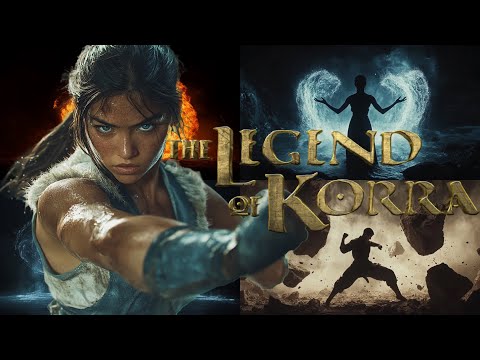 Legend of Korra live action film AI Concept, 1980s aesthetic