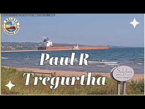 Paul R Tregurtha departed Duluth 09/12/2024