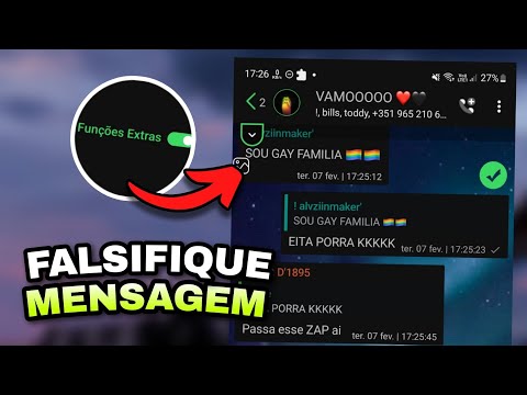 🔥 FUNÇÃO HACKER!! MELHOR WHATSAPP IMUNE (trole seus amigos) 😹 e MUITO MAIS | 100K Pedrin