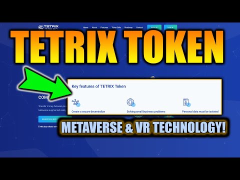 Tetrix Token - Metaverse & VR Technology!