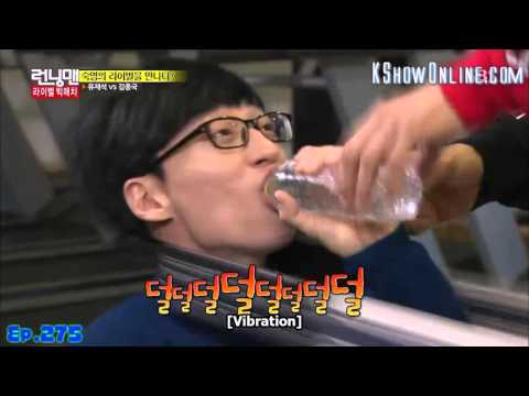 [ENG SUB] Running Man Yoo Jae Suk vs Kim Jong Kook Funny Rivalry