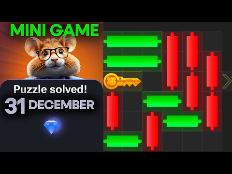 31 December Mini Game Puzzle Hamster Kombat Today | #puzzlegame Solved #hamsterkombat #minigame