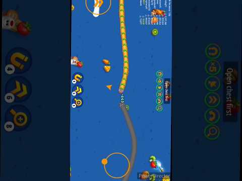 Worms Zone Super Fast Gameplay